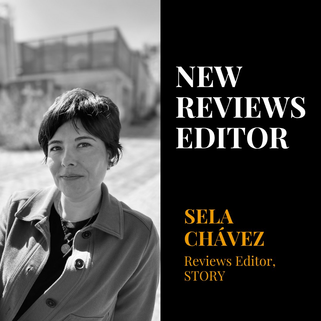 StoryLitMag's tweet image. We’re excited to announce Sela Chávez as our new Reviews Editor! In the past, Sela has served as a Fiction Editor at Story. She will now be overseeing reviews of short story collections published at storymagazine.org/category/revie….