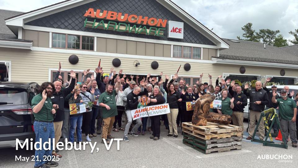 AubuchonHrdware's tweet image. A record-breaking month of Grand Re-Openings! 🎉
In May, we celebrated 5 major Grand Re-Openings—our biggest remodel month yet! From New Hampshire to Pennsylvania, thanks to our teams, customers, and community partners who made it all possible! 🧡
