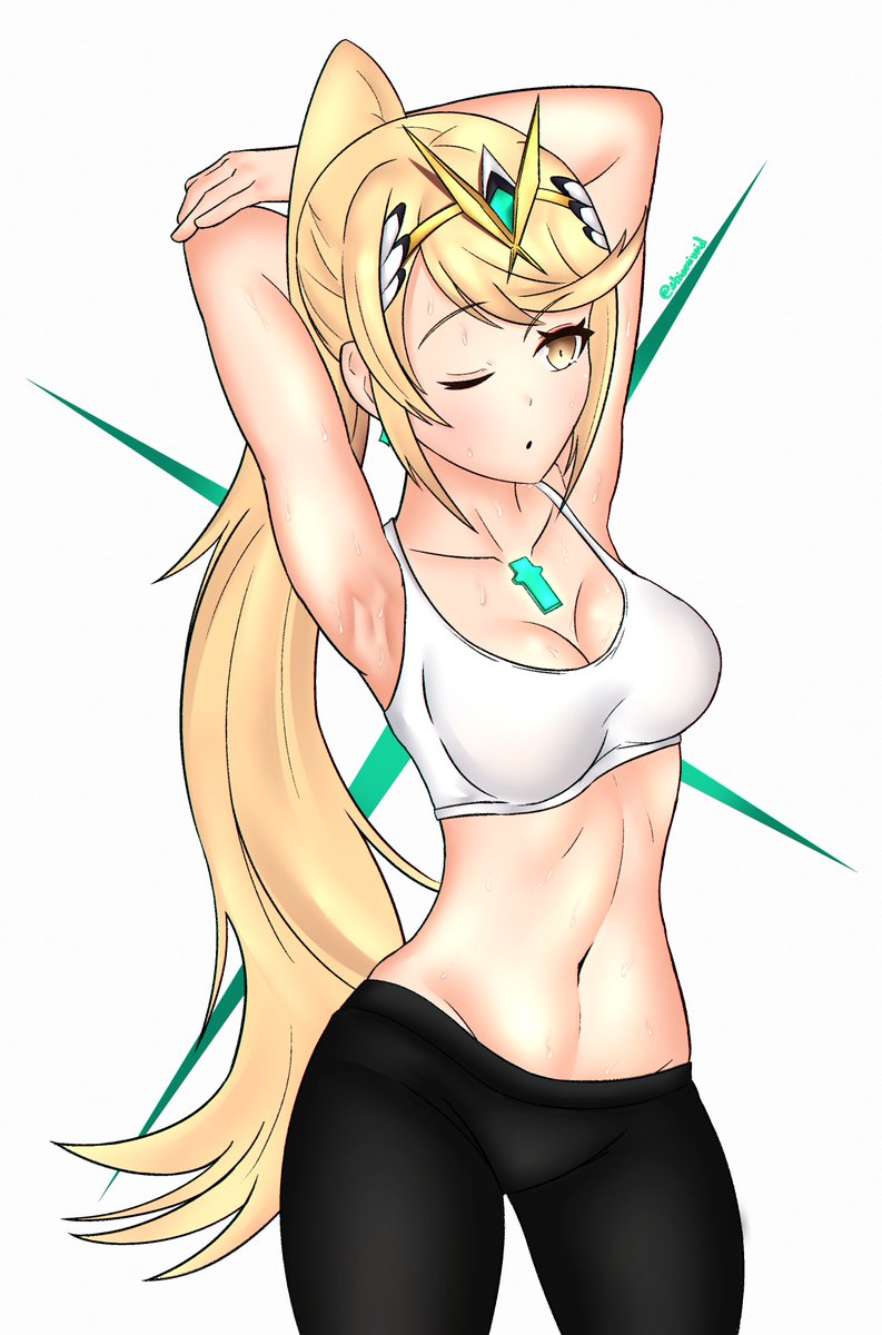 mythra stretching
#xenobladechronicles2
#xenoblade2