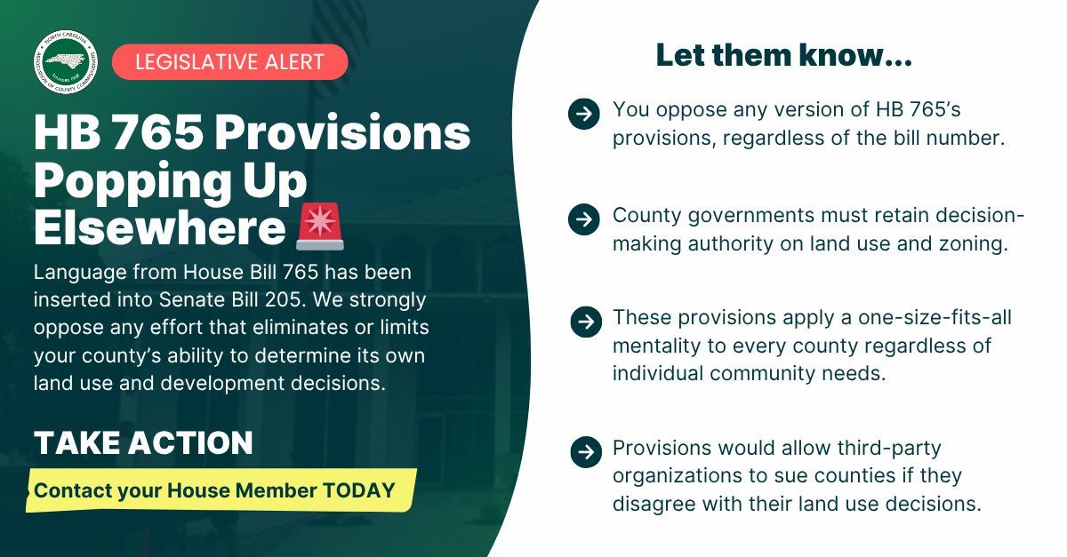 🚨Provisions from HB 765 — a bill originally framed around affordable housing but with significant implications for local land use authority — are now being included in SB 205. Discussion on June 11 at 9 a.m. in the House Regulatory Reform Committee.🚨

➡️ buff.ly/IIHJe4Q