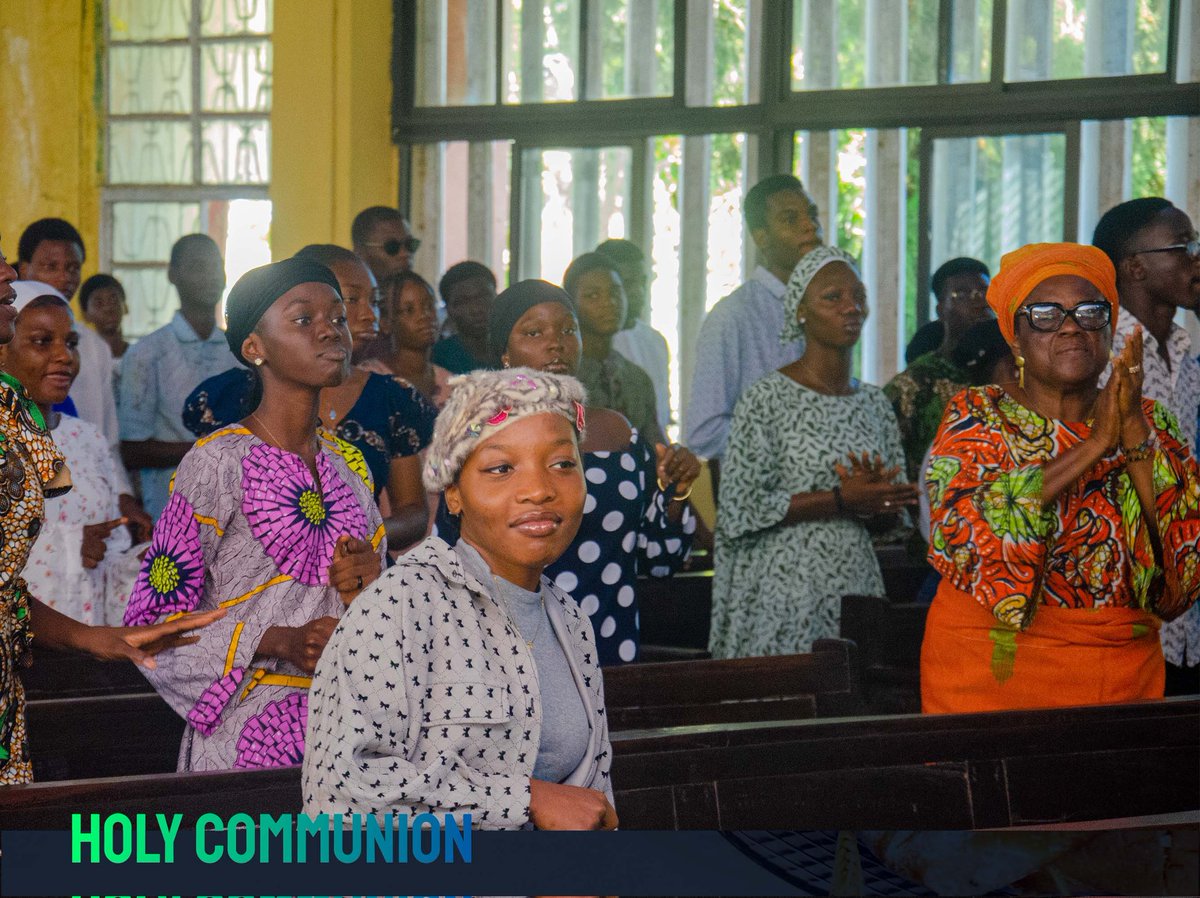 ChapelUnilorin's tweet image. ✨Holy Communion Sunday for the month of June ✝️🤍
"As our master has taught us,in this we shall continue"

#sundaypics📸 
#chapelunilorin 
#holycommunion