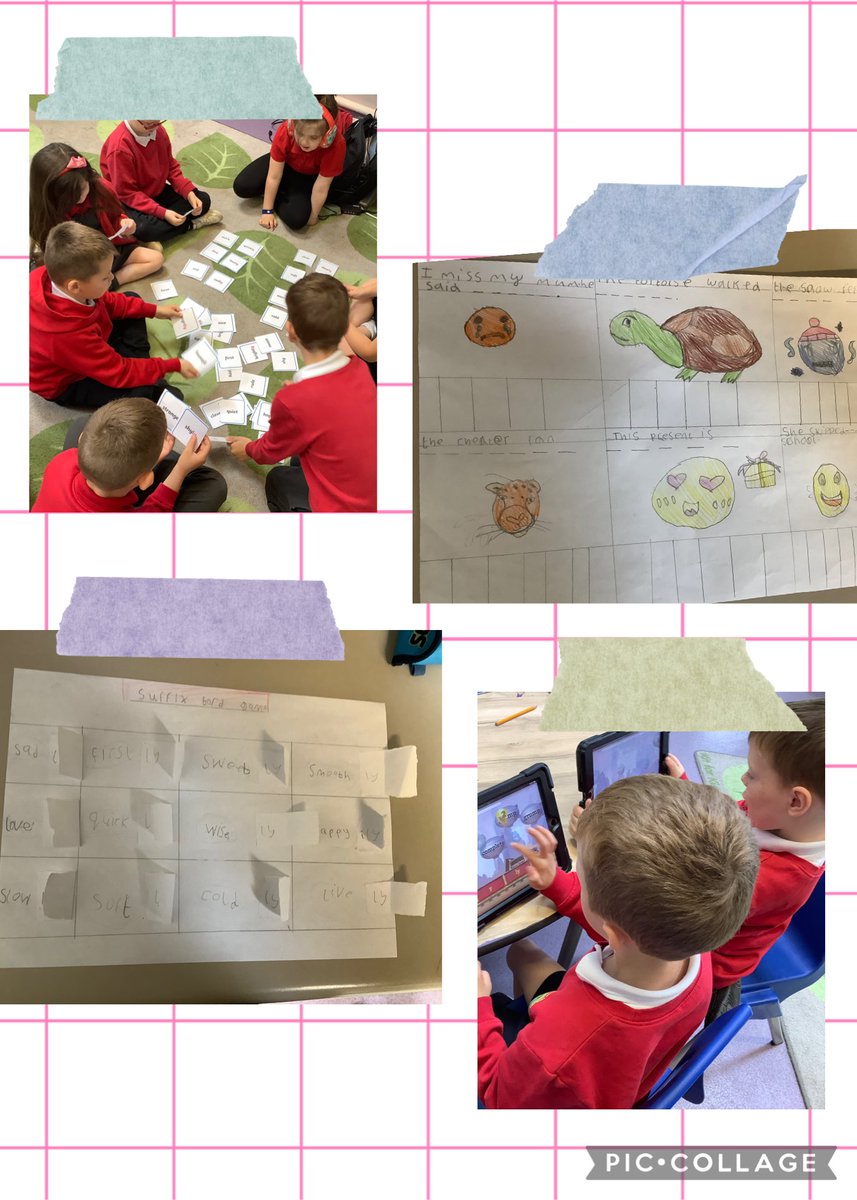 Dosbarth 4 have been exploring the suffix -ly. They have created their own board games, puzzles, matching games and put them into sentences using word wall. Gwaith wow! 🤩 <a href="/garntegprimary/">Garnteg Primary</a> <a href="/missswilliams95/">Mrs S Parfitt</a> 🌟