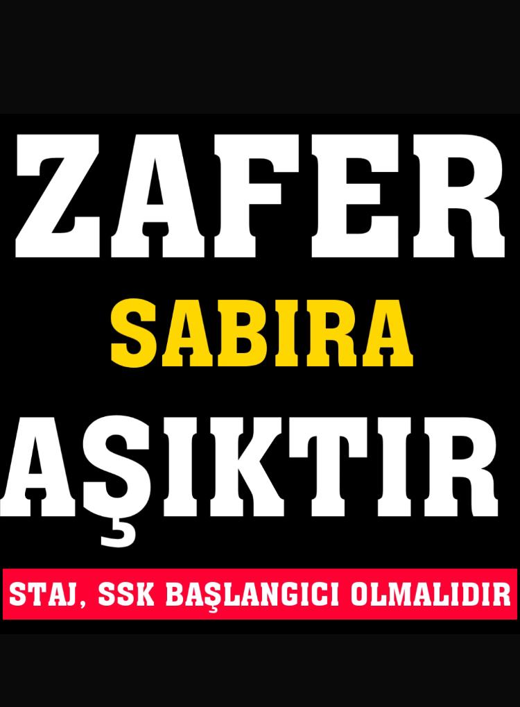 <a href="/platfrmcirakstj/">STAJ VE ÇIRAKLIK SİGORTASI MAĞDURLARI PLATFORMU</a> <a href="/RTErdogan/">Recep Tayyip Erdoğan</a> <a href="/dbdevletbahceli/">Devlet Bahçeli</a> <a href="/isikhanvedat/">Prof. Dr. Vedat Işıkhan</a> <a href="/csgbakanligi/">T.C. Çalışma ve Sosyal Güvenlik Bakanlığı</a> <a href="/memetsimsek/">Mehmet Simsek</a> <a href="/HMBakanligi/">T.C. Hazine ve Maliye Bakanlığı</a> <a href="/tcbestepe/">T.C. Cumhurbaşkanlığı</a> <a href="/cbsbb/">T.C. Cumhurbaşkanlığı Strateji ve Bütçe Başkanlığı</a> Biz Üretirken Büyüyeceğiz.

Staj ve Çıraklık Sigortası Mağdurları Platformu 🇹🇷

Hedef Türkiye Yüzyılı
#3308Mağdurları
#StajyerÇıraklarBayramYapmadı