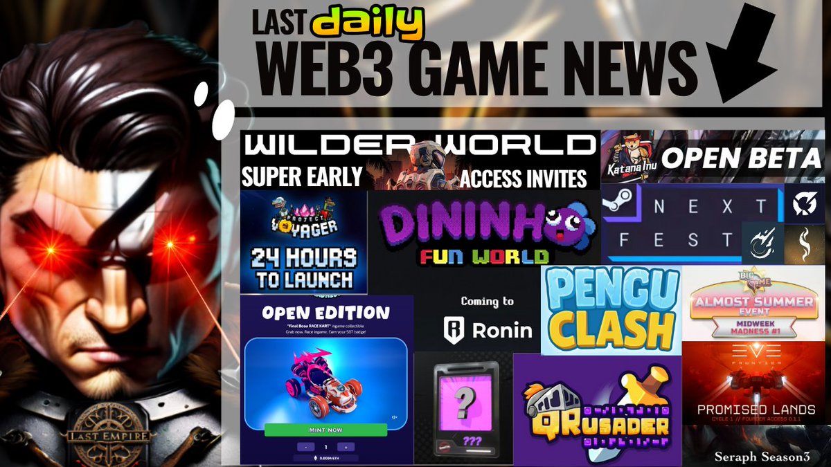 LAST WEB3 GAME NEWS  🎮 TR/EN 

(Click here if you want to read the English version) 

Web3 oyun sektörü öldü mü? Güncel gelişmeleri, etkinlikleri ve haberleri merak ediyorsan...  

Web3 oyun dünyasındaki önemli haberleri ve gelişmeleri bülten formatında paylaşmaya devam