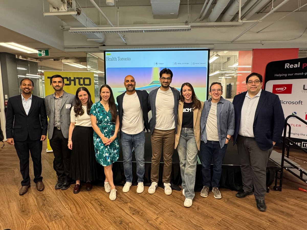 AbleInnovation's tweet image. Thank you @TechTO for hosting an awesome event.
Our CEO, Jayiesh Singh, had the opportunity to talk about his unusual journey into this space and dig into some future trends in healthcare automation.
#robotics #healthcare #technology #tech #safepatienthandling #speaker