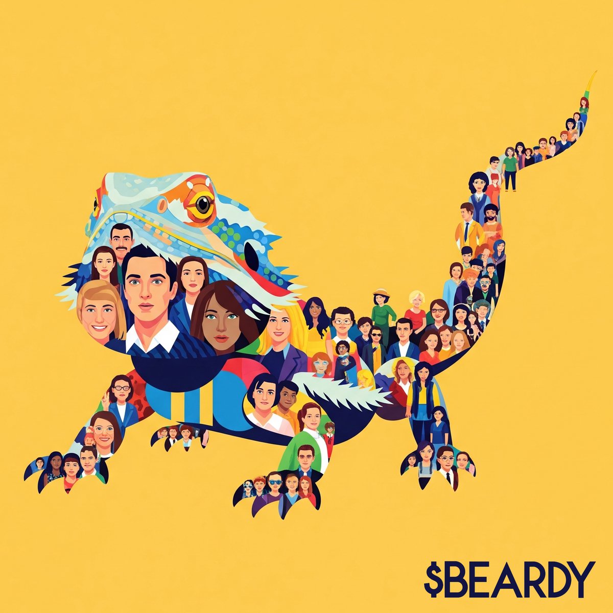 Can a coin be everything and anything to anyone? Yes.

$BEARDY is a collective. A place for everyone.