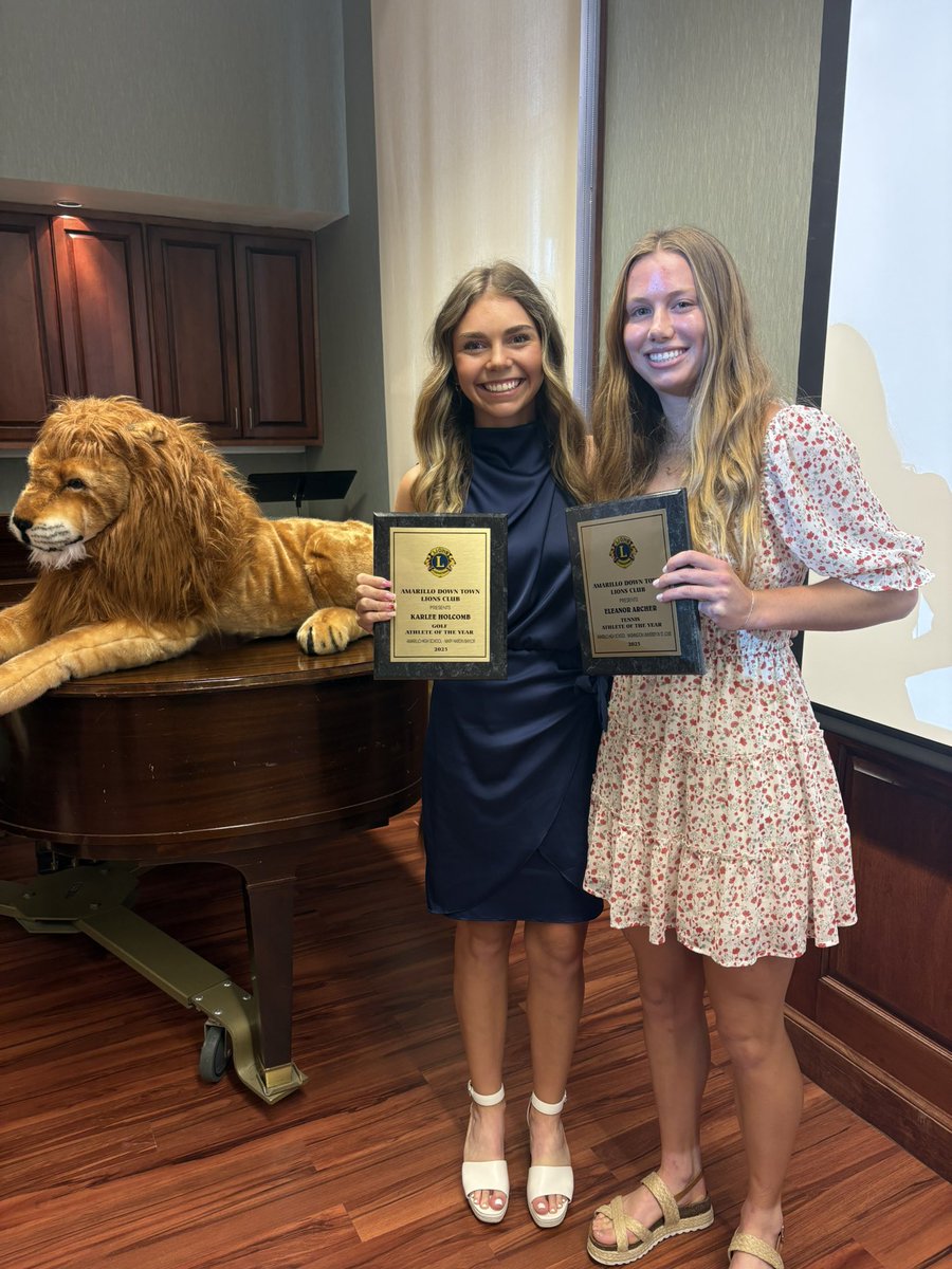 teamaisd's tweet image. Ama Downtown @lionsinter presents the 2025 Dick Bynum Award
Congratulations to the 3️⃣ Finalists from @SandieConnect
Eleanor Archer - Tennis - Washington Univ. in St. Louis
Karlee Holcomb - Golf - Mary Hardin Baylor
Mady Monroe - Swim - Oklahoma Christian Univ. (not Pictured)