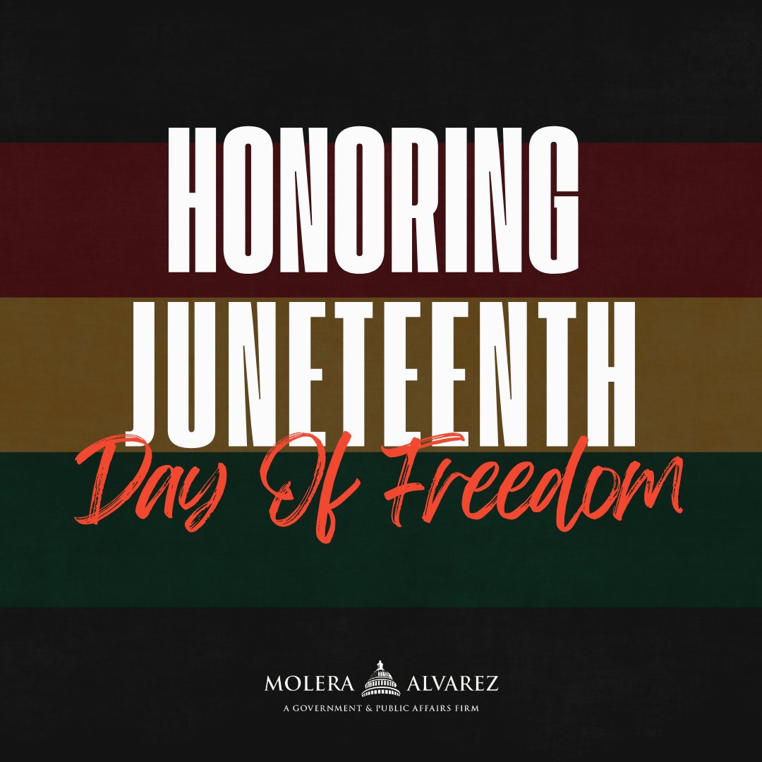 Today, we honor Juneteenth — a powerful reminder of freedom, resilience, and the ongoing journey toward equity and justice.

At MA, we reflect on the significance of this day in American history and reaffirm our commitment to inclusion and meaningful progress.
#Juneteenth