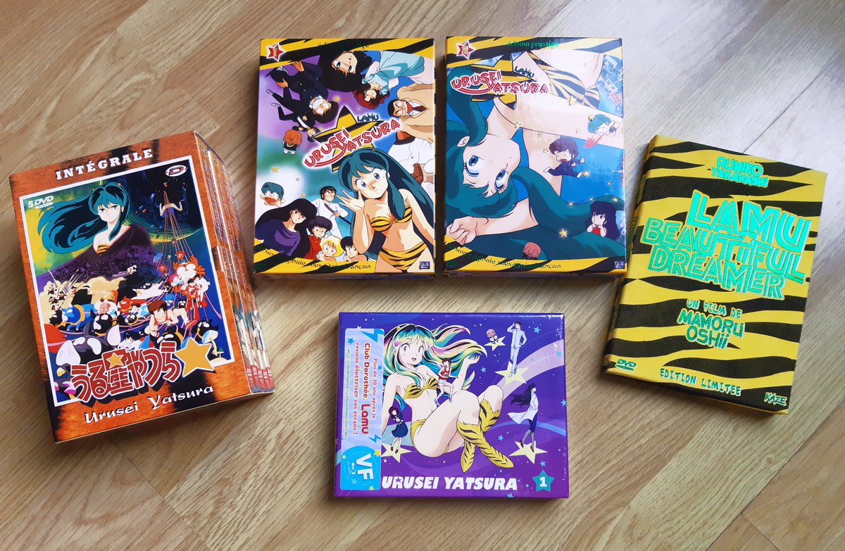 Quel évènement!!! Après plus de 18 ans d'attente, #Lamu est enfin de retour en vidéo en France! Un grand merci à <a href="/alltheanime_fr/">All The Anime 🇫🇷</a> pour cette très belle édition blu-ray du remake de #UruseiYatsura. J'espère que cette sortie sera couronnée de succès. Vivement la suite! 😊⚡️📀💚