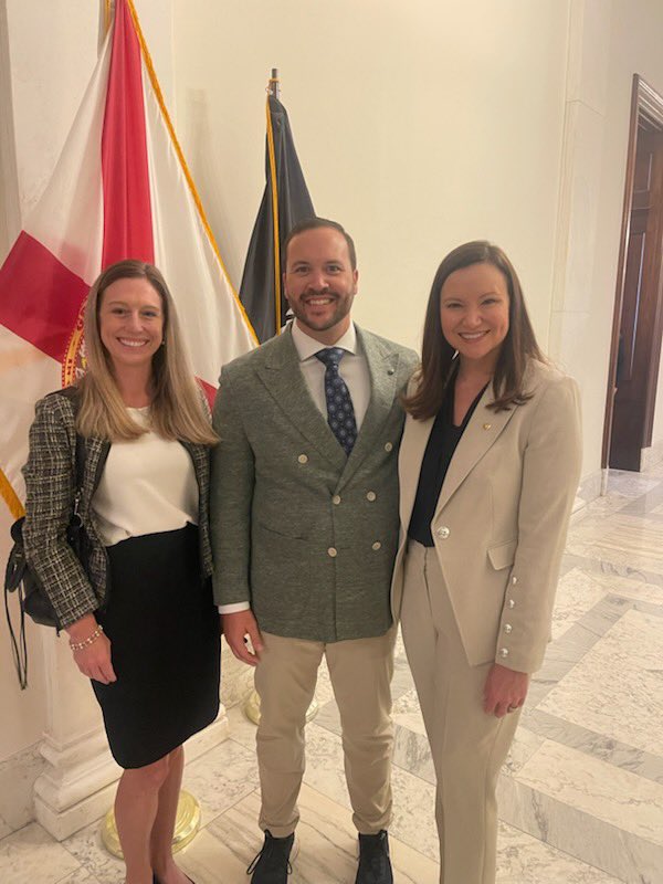 We had the pleasure of meeting with Senator <a href="/AshleyMoodyFL/">Ashley Moody</a> to talk about the great work she is doing to help Florida Families. #ProtectProsperity #FlaPol <a href="/AFPhq/">Americans for Prosperity</a>