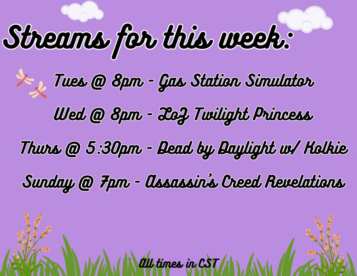 Busy week of games! I'm pretty excited to try out a game I've never played before in DBD! I might be slightly more excited to see Ezio return for revelations though!
