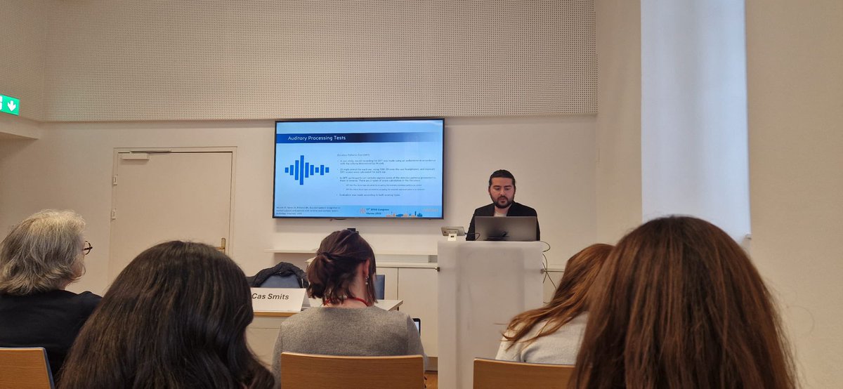 tunc_aud's tweet photo. I had the privilege of presenting my research at the 17th Congress of the European Federation of Audiology Societies (EFAS), held in Vienna between May 14–17, 2025. https://t.co/qSpucjECaf