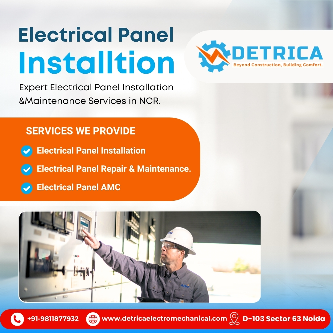 DetricaPvtltd's tweet image. ⚡ Expert Electrical Panel Installation &amp;amp; Maintenance in NCR!
📍 Visit us: D-103, Sector 63, Noida
📞 Call us: +91-9811877932
🌐 detricaelectromechanical.com

#Detrica #ElectricalPanel #PanelInstallation #ElectricalServices #NCRServices