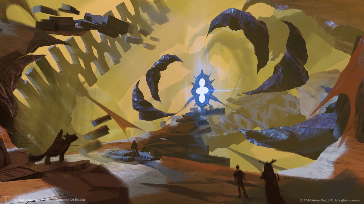 terraformart's tweet image. Our Art Director @pdaguilar_ sketched these key art designs for for #GuildWars2: Janthir Wilds! Thanks so much to the #Arenanet team for having us on this amazing project
Creative Director: Finnian MacManus
#fantasyart #fantasy #keyart #fantasyartwork #guildwars #digitalpaint