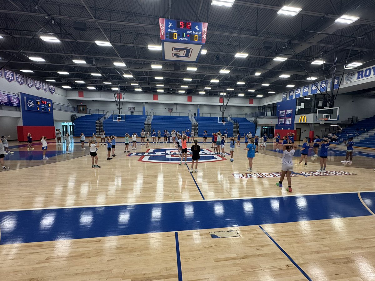 Basketball camp was a huge success! ❤️💙 Big thank you to to all the parents for bringing our future Lady Raiders to camp. The past 2 days were filled with lots of energy, smiles, and hustle. We had a blast and can’t wait to see you next year.