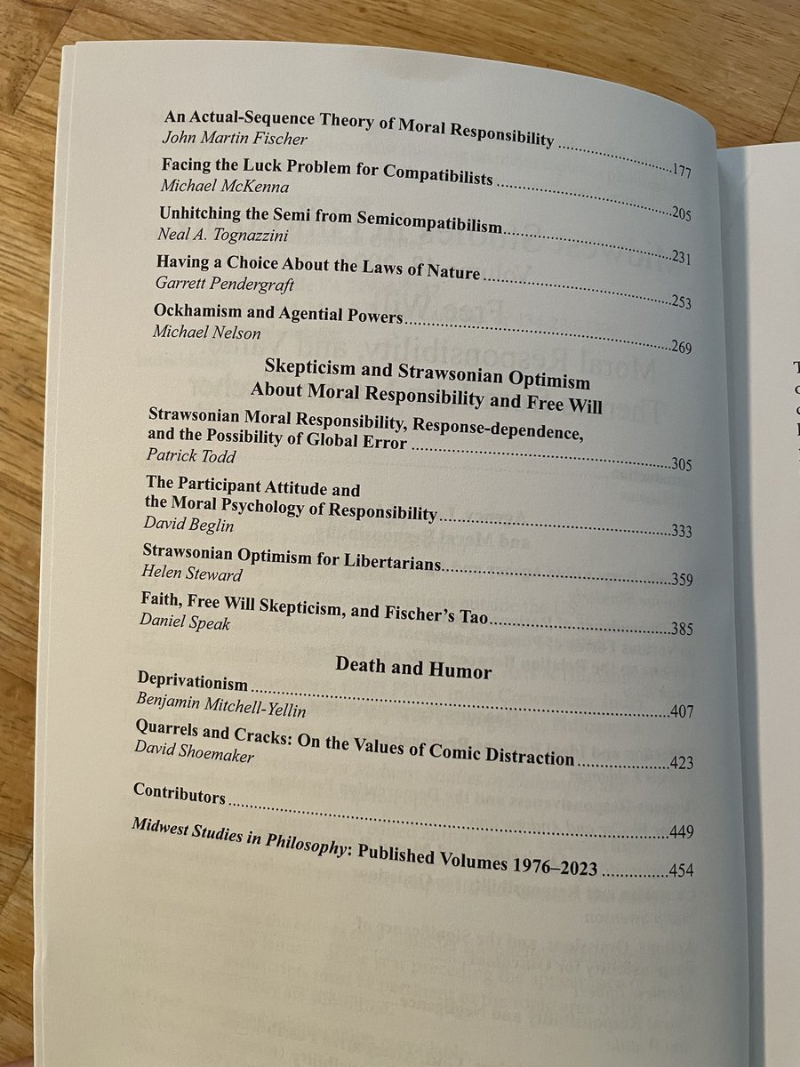 I don’t usually get hard copies of philosophy journals, but I am very happy to get one for this collection of papers in honor of John Fischer!

Thanks to John (not on social media) for sending copies to contributors!