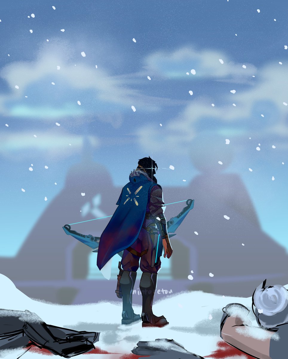 "The snow should hide our tracks. We were never here."

#VALORANT #Sova