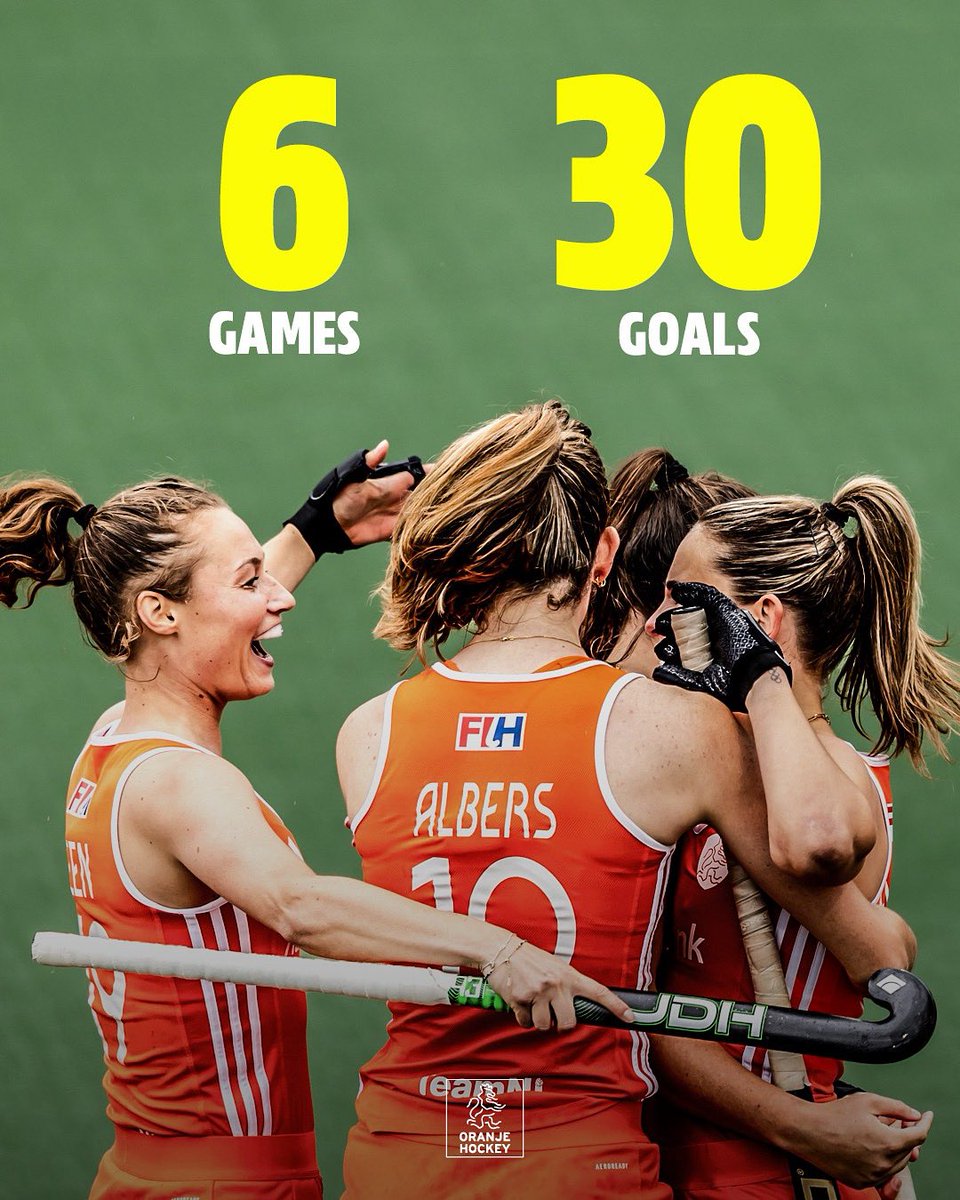 𝗢𝘂𝗿 𝗴𝗼𝗮𝗹 𝘁𝗮𝗹𝗹𝘆 𝗶𝗻 𝘁𝗵𝗶𝘀 𝗰𝗮𝗹𝗲𝗻𝗱𝗮𝗿 𝘆𝗲𝗮𝗿... 😍

#Oranjehockey #Oranjedames #TeamNL #FIHProLeague