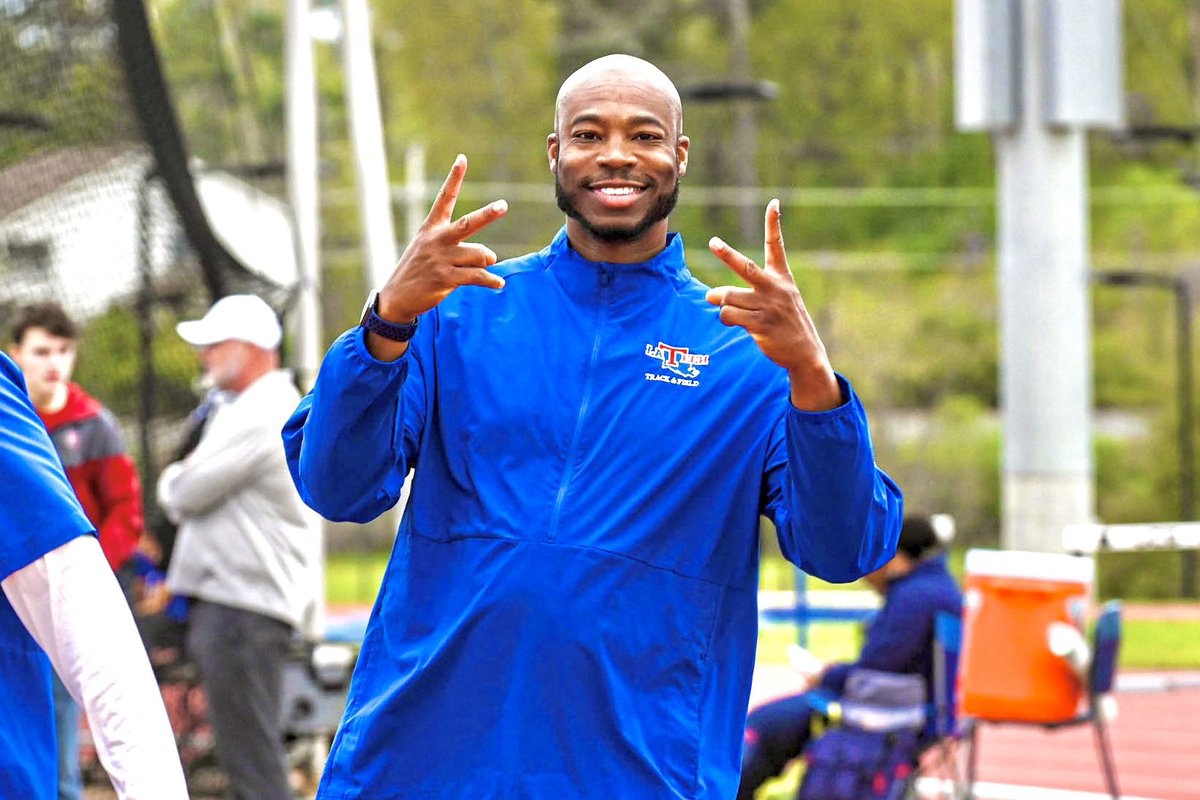 LA Tech T&F and XC (@latechtfxc) on Twitter photo 3 years ago today, <a href="/BJohnsonoly/">Brian_JohnsonOLY</a> took over the reigns β
Many more years of success to come! βοΈπ 3 years ago today, <a href="/BJohnsonoly/">Brian_JohnsonOLY</a> took over the reigns β
Many more years of success to come! βοΈπ