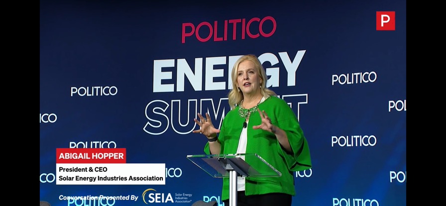 BCSE Clean Energy (@bcsecleanenergy) on Twitter photo #BCSEMembers led the discussion at #POLITICOEnergy Summit today, diving into the next era of US energy policy powered by its historic pace of energy production.
Great to hear from <a href="/CapitalPower/">Capital Power</a>'s Avik Dey and <a href="/SEIA/">Solar and Storage Industry</a>'s <a href="/HopperAbby/">Abby Hopper</a> on America's need for more energy now. #BCSEMembers led the discussion at #POLITICOEnergy Summit today, diving into the next era of US energy policy powered by its historic pace of energy production.
Great to hear from <a href="/CapitalPower/">Capital Power</a>'s Avik Dey and <a href="/SEIA/">Solar and Storage Industry</a>'s <a href="/HopperAbby/">Abby Hopper</a> on America's need for more energy now.