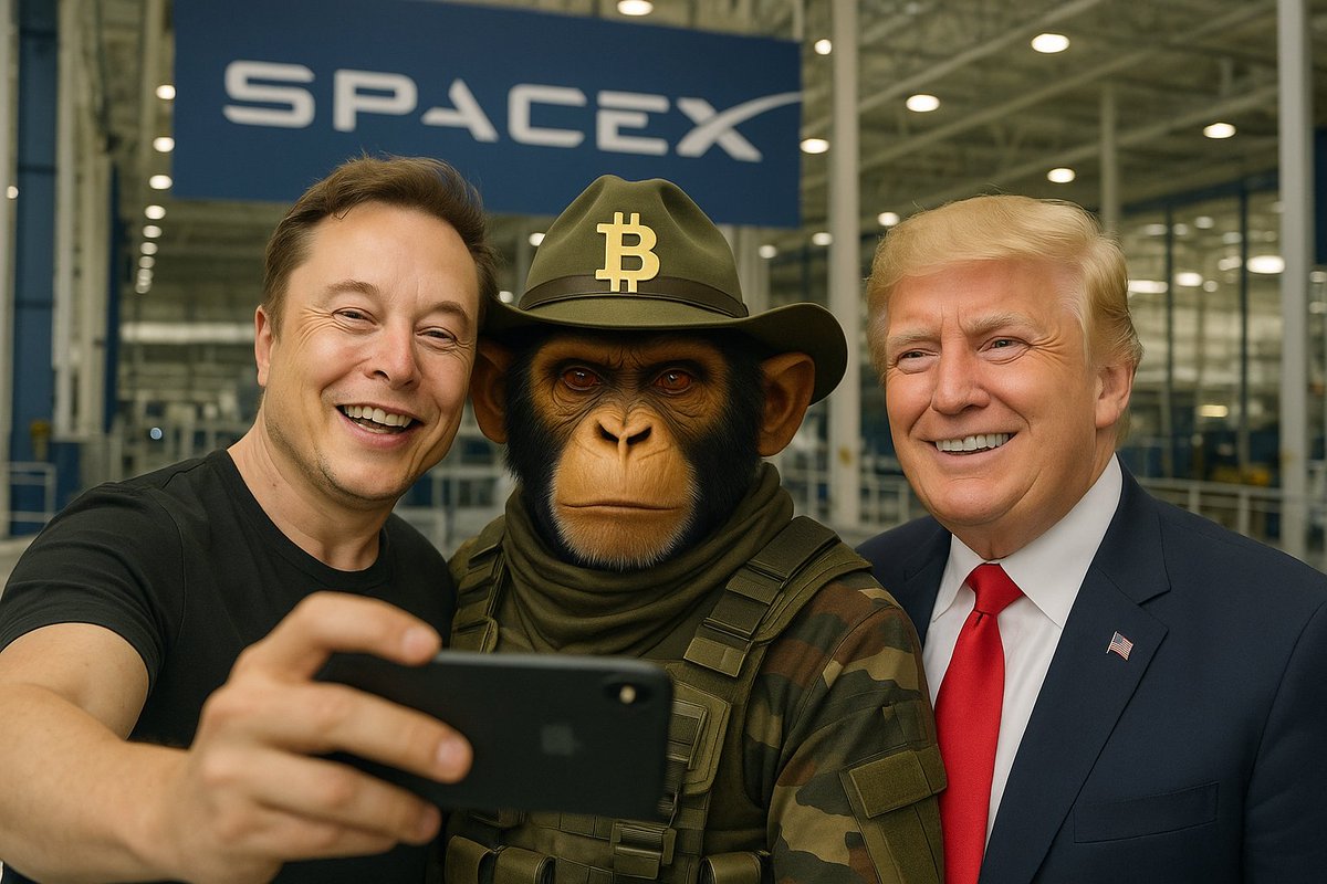 Sheriff Kovsato was accompanied by Elon Musk and Donald Trump on her visit to SpaceX.