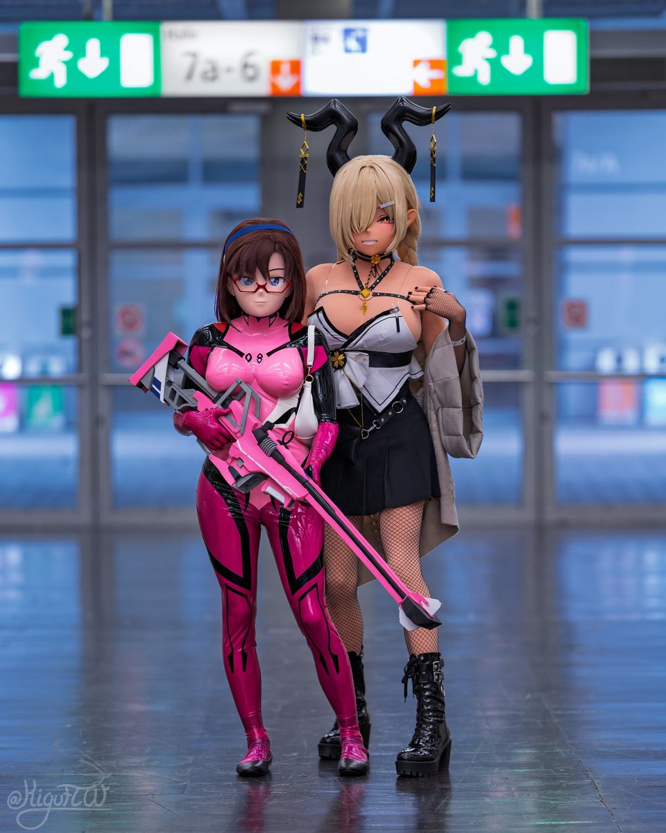 AnniKigu (@kiguftw) on Twitter photo It was a pleasure to meet Owari, fresh from the shipyard, at this year's #dokomi
with: <a href="/PrinzH_kig/">Prinz โ๏ธ</a>
๐ธ: <a href="/shura_cosplay/">โจ ๐ฎ๐ฝ๐๐๐ถ โจ</a>
#kigurumi #็ใใใฟ #AzurLane #neongenesisevangelion It was a pleasure to meet Owari, fresh from the shipyard, at this year's #dokomi
with: <a href="/PrinzH_kig/">Prinz โ๏ธ</a>
๐ธ: <a href="/shura_cosplay/">โจ ๐ฎ๐ฝ๐๐๐ถ โจ</a>
#kigurumi #็ใใใฟ #AzurLane #neongenesisevangelion