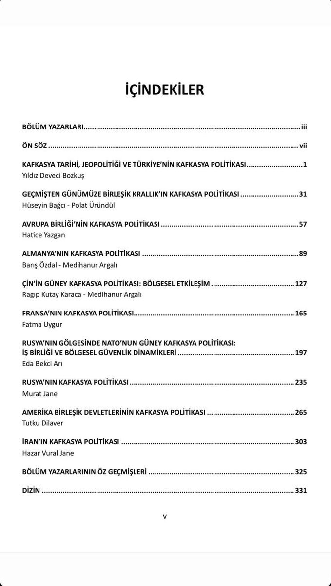 “21. Yüzyılda Kafkasya’nın Jeopolitiği, Küresel Rekabet ve İşbirliği” adlı eser, Ankara Üniversitesi Öğretim Üyesi Prof. Dr. Yıldız Deveci Bozkuş editörlüğünde; DARD üyesi hocalarımızın da yazar olarak katkılarıyla yayımlanmıştır. Akademi dünyasına yararlı olmasını dileriz.