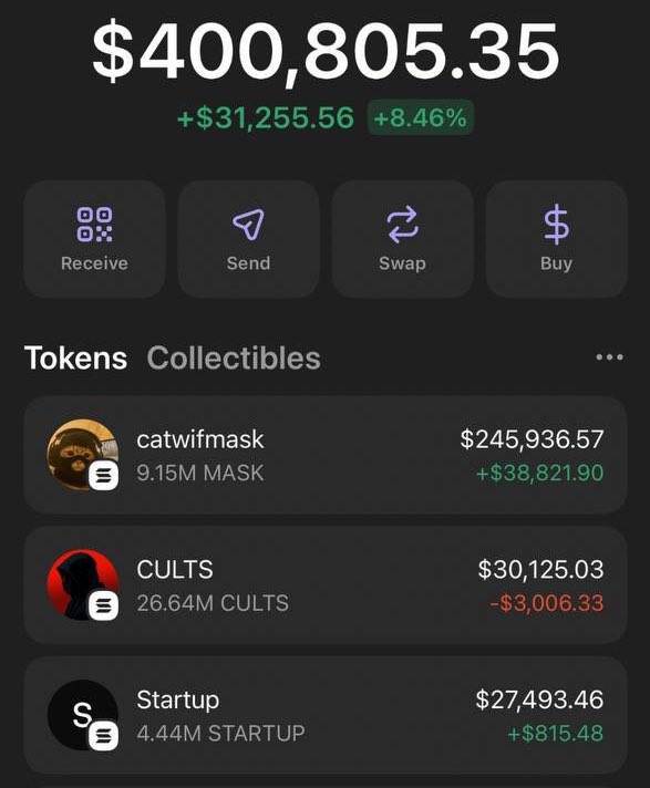 **k!! Just made $400,000 and I’m giving away 100 $SOL

I will be helping 10 of you guys (10 SOL) per each. It can be used to buy your first memecoin or to buy your first Crypto.

Just RETWEET, drop your ADDRESS and make sure you’re a FOLLOWER.

Let’s go fam 🤎