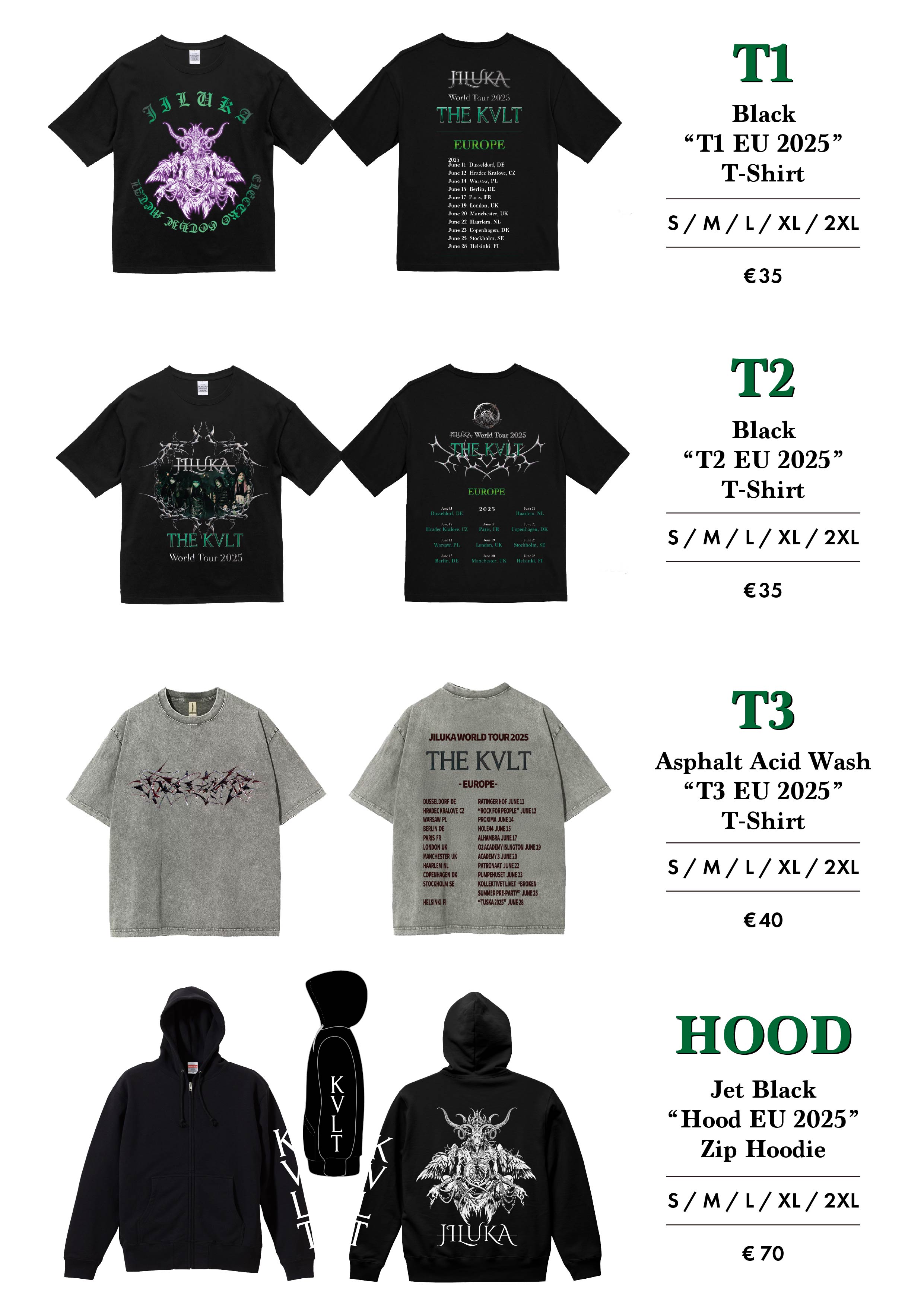 【未開封】JILUKA EU ツアー Tシャツ JILUKA -OFFICIAL- on X: 