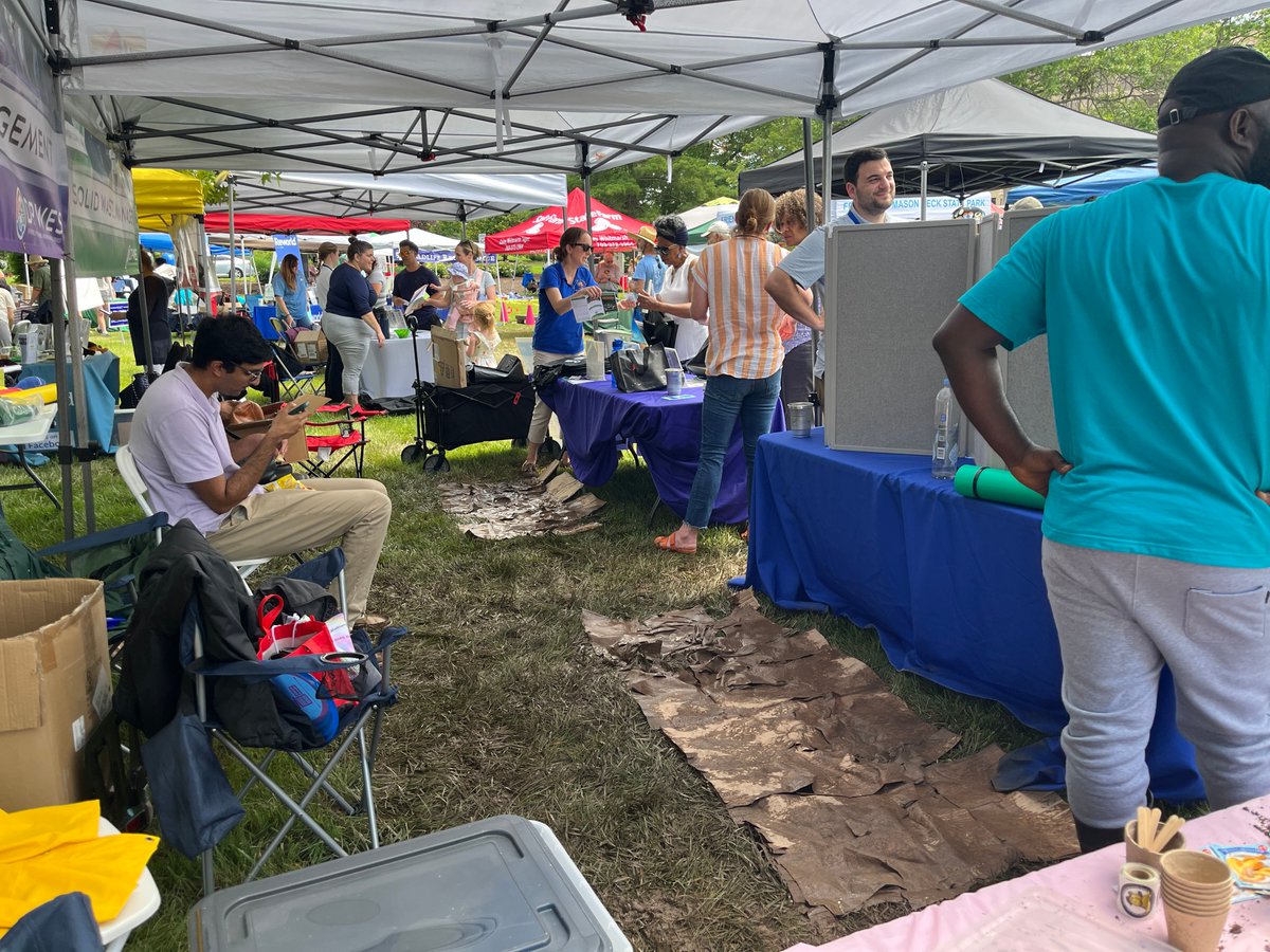 Fairfax County Public Works (@ffxpublicworks) on Twitter photo Neither snow ❄️ nor rain 🌧️ nor mud 🐾 keeps DPWES from community outreach!
Big thanks to Supervisor <a href="/DanStorck/">Supervisor Dan Storck</a> for having us at the Mt Vernon Summer Palooza—muddy but meaningful 💚♻️
#WasteReduction #PublicWorks #Summer Palooza Neither snow ❄️ nor rain 🌧️ nor mud 🐾 keeps DPWES from community outreach!
Big thanks to Supervisor <a href="/DanStorck/">Supervisor Dan Storck</a> for having us at the Mt Vernon Summer Palooza—muddy but meaningful 💚♻️
#WasteReduction #PublicWorks #Summer Palooza
