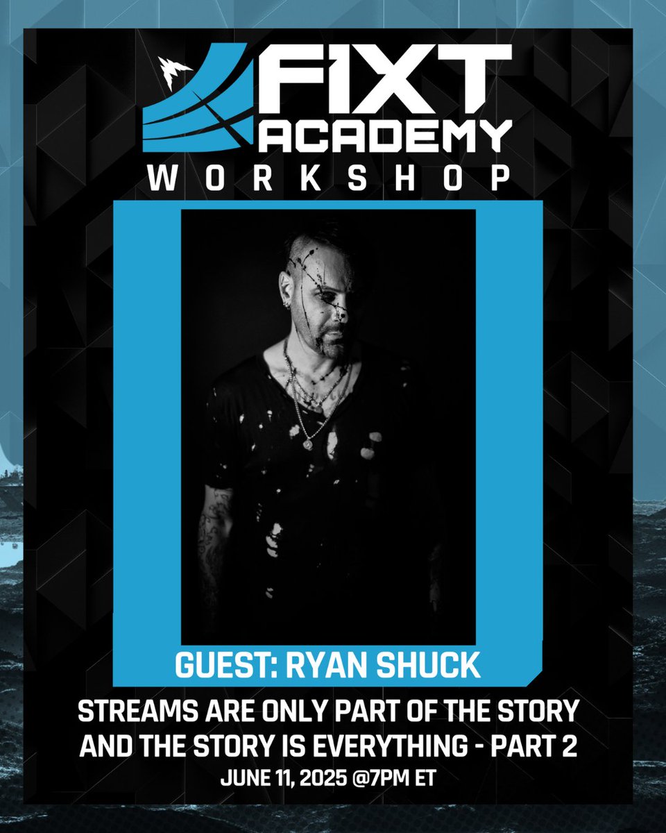 TOMORROW, Ryan Shuck (Julien K) Pt. 2! Not sure about FiXT Academy? Join now and get your first month free! You won't want to miss out on this. 😉

Join now: ⬇️
fixtmusic.com/academy/