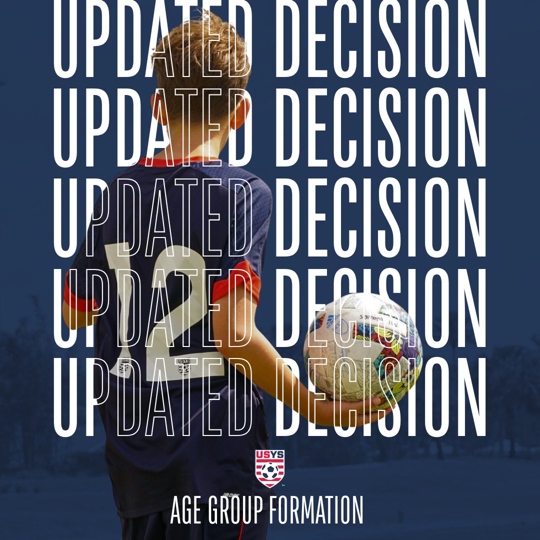 Following extensive review and discussion, US Youth Soccer, AYSO, and US Club Soccer have collectively decided to move to an age group player formation cycle that runs from August 1 to July 31, starting with the 2026-27 season/registration year.
 
Read more about the decision: