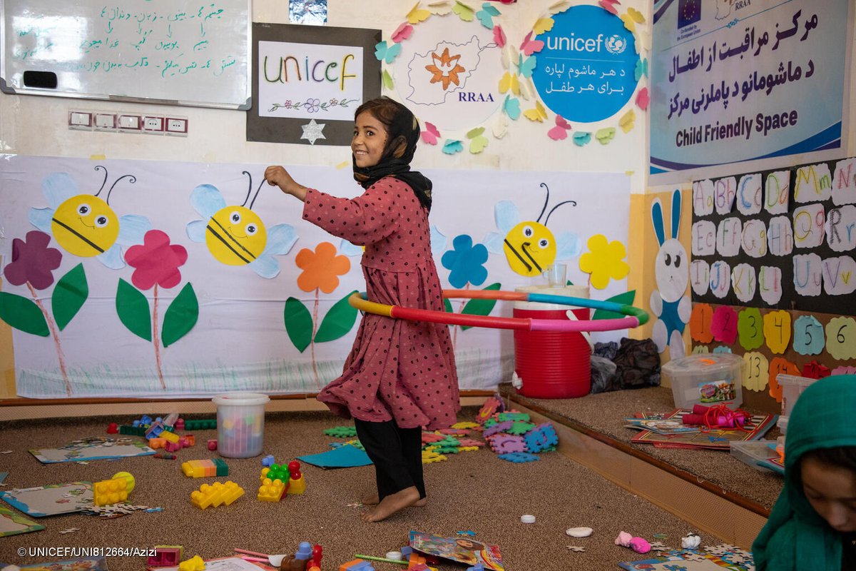 Play is a critical part of a child’s development, but for many children in conflicts around the world, this right is denied.

UNICEF supports child-friendly spaces in conflict zones to encourage children to play, learn and experience a sense of normalcy. #InternationalDayOfPlay