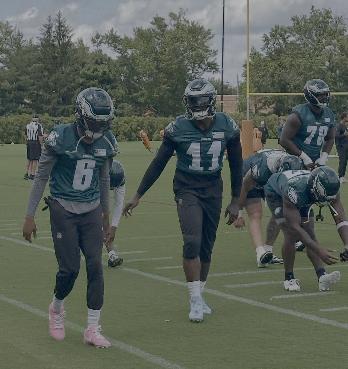 Best receiver duo in the NFL back at it at Eagles minicamp