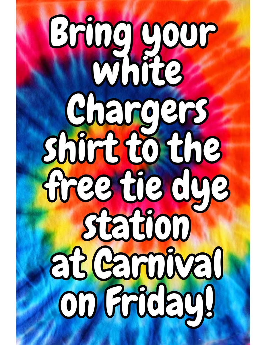 Jefferson PTA (@jfepta) on Twitter photo Back by popular demand, our free tye dye station will be available at Carnival on Friday! You are welcome to bring your white Thunder Run shirt or white Jefferson spirit wear to tie dye.
<a href="/EPS_JeffersonES/">Jefferson Elementary School - EPS</a> @everettschools <a href="/EPS_Region1/">Cathy Woods</a> <a href="/DrIanBSaltzman/">Dr. Ian B. Saltzman</a>
<a href="/EverettPTSA/">Everett PTSA Council</a> Back by popular demand, our free tye dye station will be available at Carnival on Friday! You are welcome to bring your white Thunder Run shirt or white Jefferson spirit wear to tie dye.
<a href="/EPS_JeffersonES/">Jefferson Elementary School - EPS</a> @everettschools <a href="/EPS_Region1/">Cathy Woods</a> <a href="/DrIanBSaltzman/">Dr. Ian B. Saltzman</a>
<a href="/EverettPTSA/">Everett PTSA Council</a>