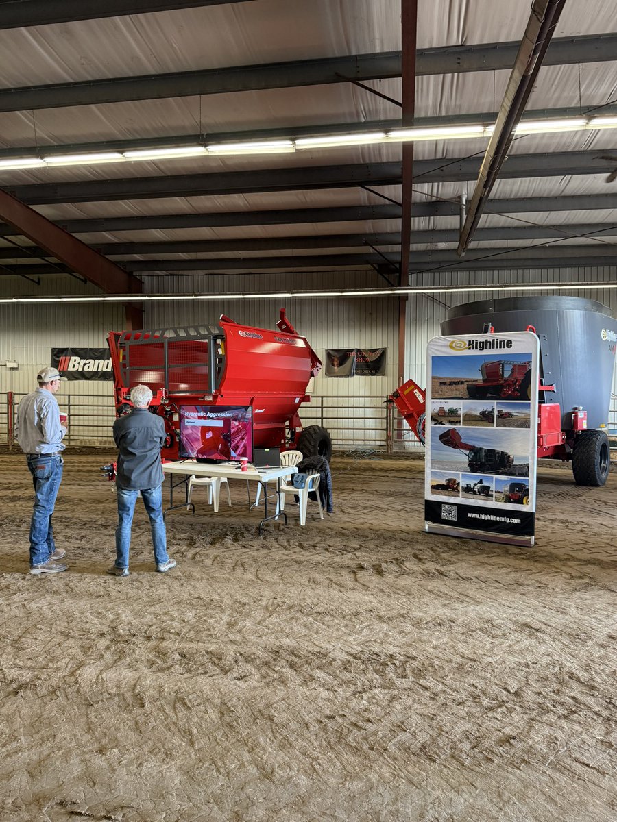 Join us today for the Brandt Hay Clinic in Pincher Creek, AB !