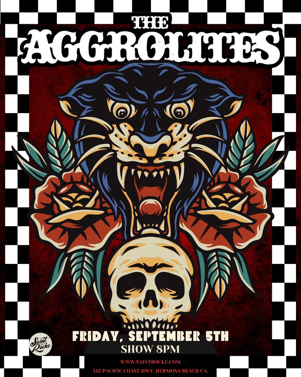 *NEW SHOW* The Aggrolites are coming back for another year on Friday, September 5th! 🎸

Doors open at 7PM, show starts at 8PM.

Grab your tickets here: loom.ly/9934aUA