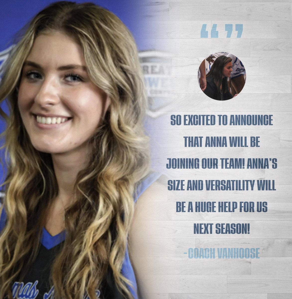 MVNU Women’s Basketball (@mvnu_wbb) on Twitter photo Coach VanHoose is excited to add another member to the family today! 🗣️
<a href="/mvnu1968/">Mount Vernon Nazarene University</a> <a href="/SwisshelmAnna/">Anna Swisshelm</a> Coach VanHoose is excited to add another member to the family today! 🗣️
<a href="/mvnu1968/">Mount Vernon Nazarene University</a> <a href="/SwisshelmAnna/">Anna Swisshelm</a>