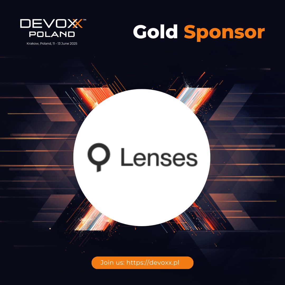 DevoxxPL's tweet image. Lenses.io is a Gold Sponsor of the #DevoxxPoland2025! 💪

@lensesio specialises in developing tools for managing streaming data, particularly in environments based on Apache Kafka. 

We&apos;re glad you&apos;re with us!

#DevoxxPL #DevoxxPoland #sponsor