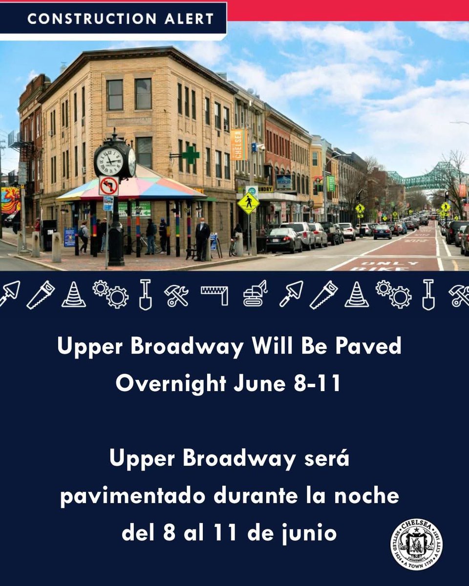 ⚠️ PAVING UPDATE ⚠️ 

🚨Paving resumes tonight. Subject to change due to weather conditions…

🚨Paving operations
continue tonight on
#Broadway starting at Cary
Ave. north to Webster Ave.
Buses will be diverted down
Crescent Ave in both
directions. #NO bus stops
on Broadway
