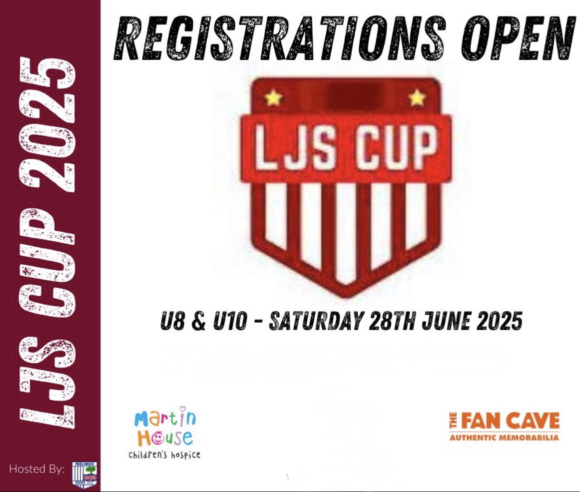 Middlewood_Rov's tweet photo. Last couple of spaces in this years Billy Sharp’s LJS Cup on the 28th (u8’s &amp; 10’s) June at Middlewood Rovers as usual. 
These are NEXT season’s (25/26) age groups. 
If you are interested please email chrisdennison879@gmail.com and I will send you an application form
@SDJSFL https://t.co/KrnMWyKjfM