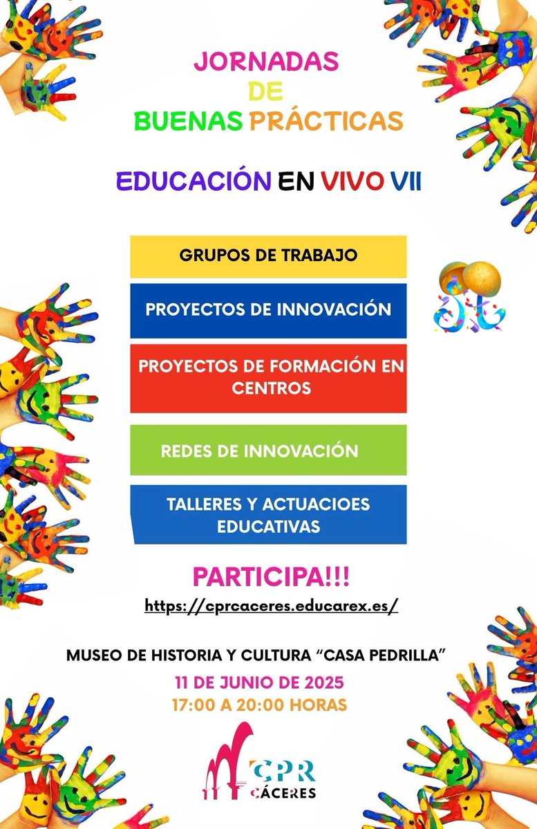 ¡Os esperamos mañana! ¡No faltéis!