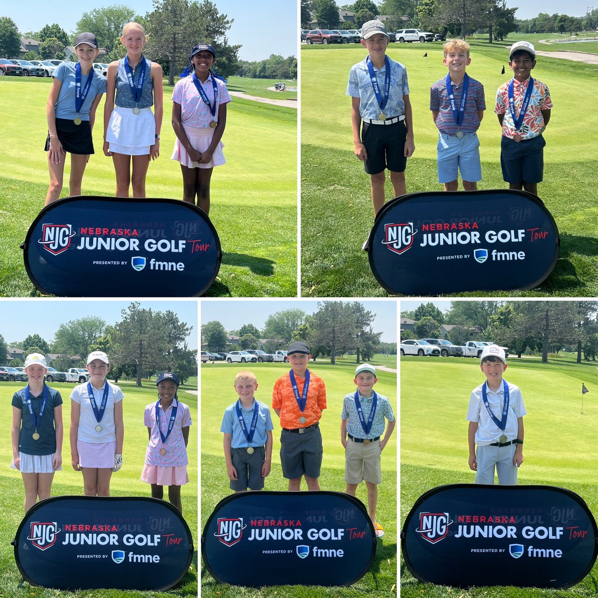 These 9-Holers are going home with some hardware! 🥇🥈🥉

Congrats to our medalists from today’s event at The Knolls GC! Great playing and thanks for coming out. 👏 

Results 📲 golfgenius.com/pages/11344536…

<a href="/fmne_insurance/">FMNE Insurance</a> | #NJGTour