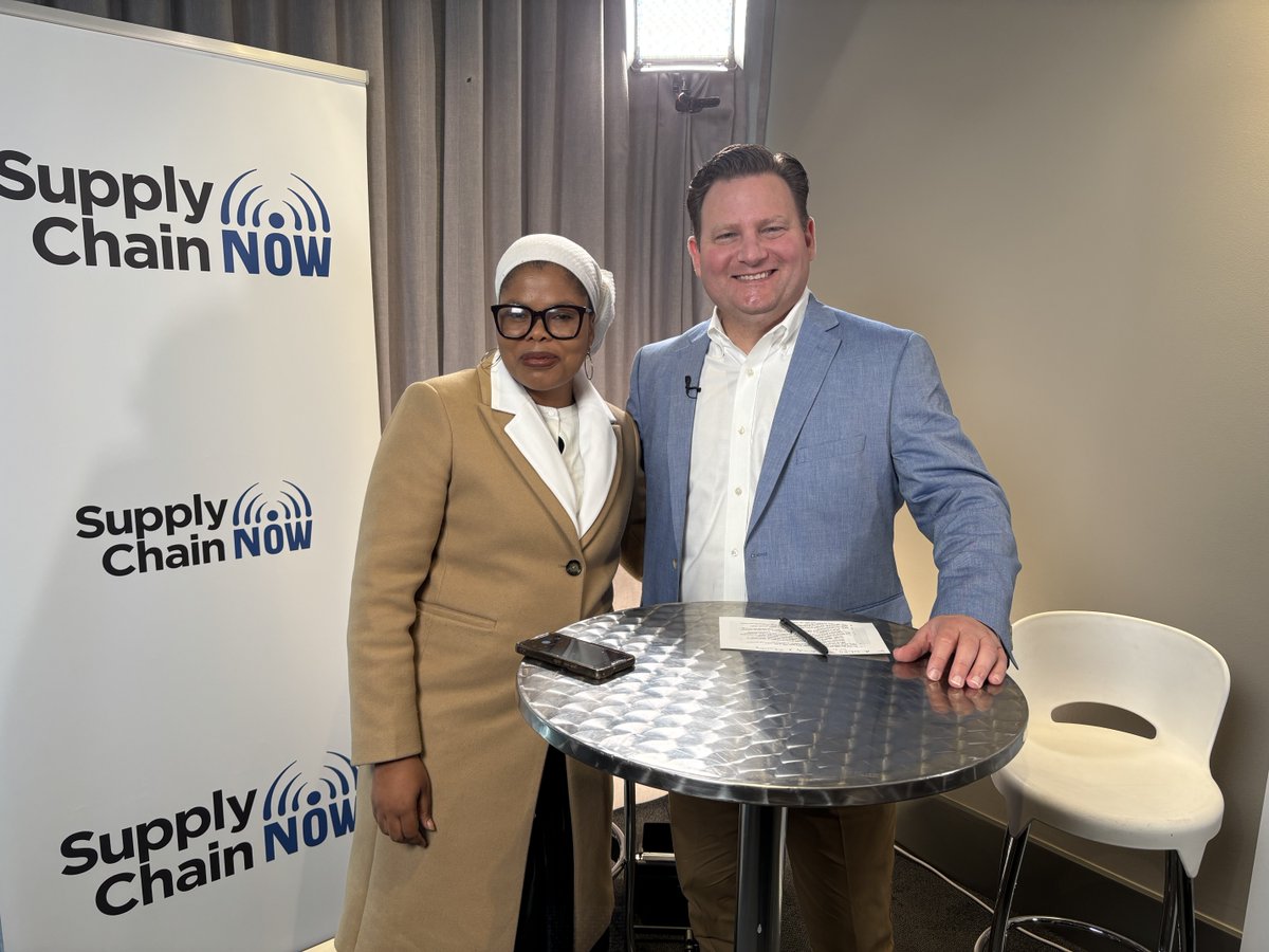 _supplychainnow's tweet image. Great to see Dr. Sebonkile Thaba at #SAPICS2025 in Cape Town 👏 @scottwluton