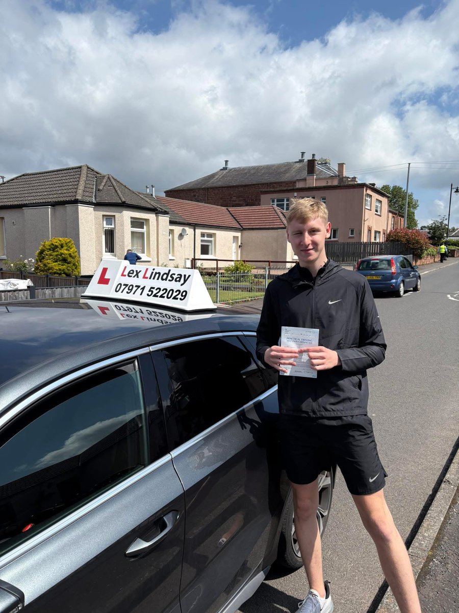 Well… it appears we have a new driver in the family! Well done, son!👏🏻 👏🏻
<a href="/RockingEG/">Ewan Griffiths</a>
