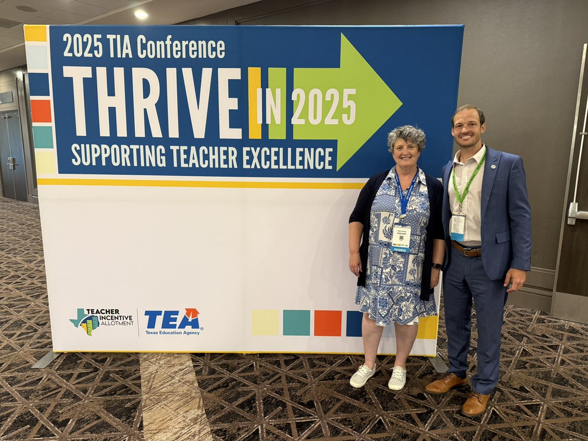 Our A&amp;A Coordinator &amp; ED of CIA were invited to speak at the inaugural Teacher Incentive Allotment Conference - A system rooted in more than 60 CHISD teachers earning a combined 1.2 Million dollars the past 2 years.