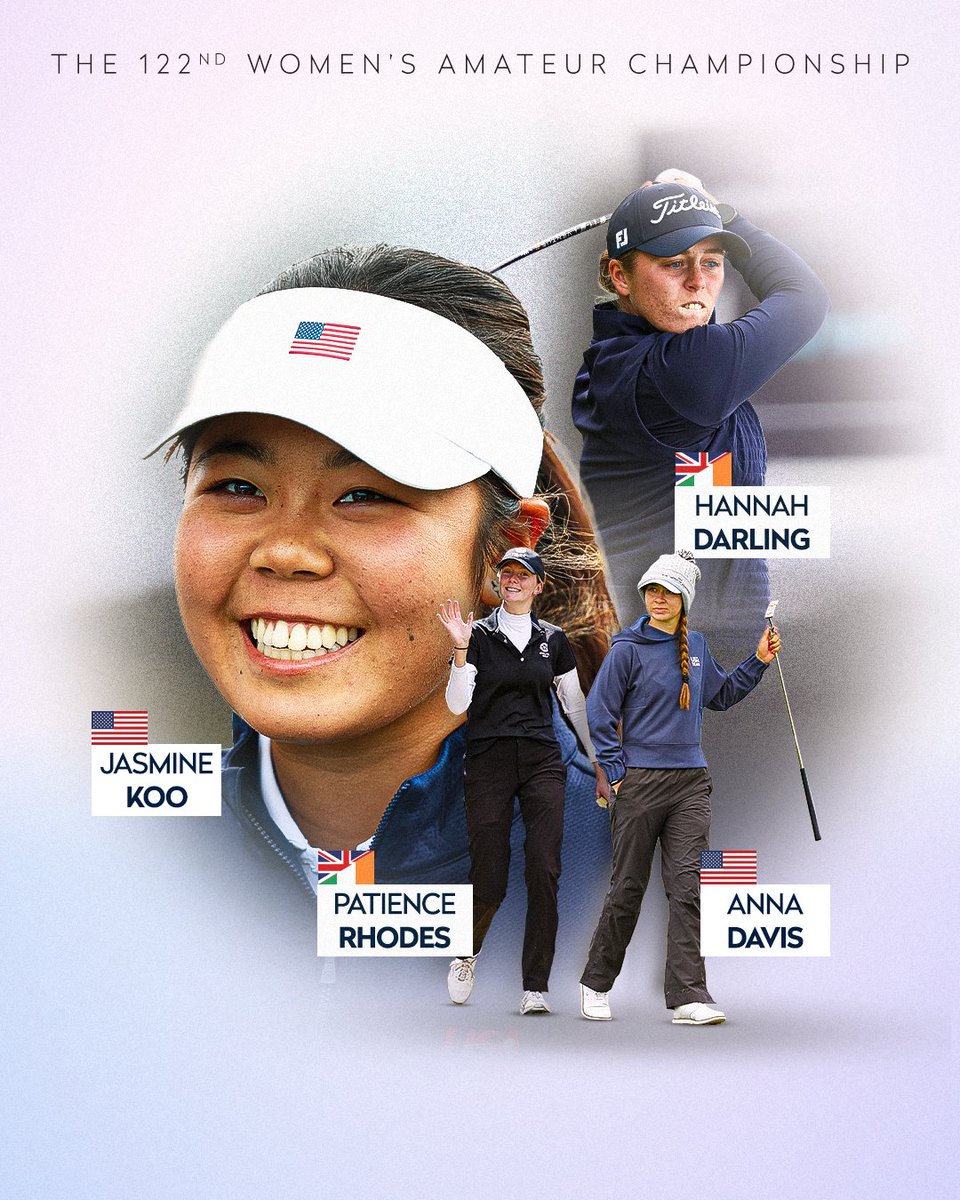 The R&A (@randa) on Twitter photo Four stars of the 2024 Curtis Cup are well positioned after a strong opening round at The Women’s Amateur Championship 🏆
Follow scores live from <a href="/NairnGolfClub/">Nairn Golf Club</a> 👉 go.randa.org/StrokeplayLead… Four stars of the 2024 Curtis Cup are well positioned after a strong opening round at The Women’s Amateur Championship 🏆
Follow scores live from <a href="/NairnGolfClub/">Nairn Golf Club</a> 👉 go.randa.org/StrokeplayLead…