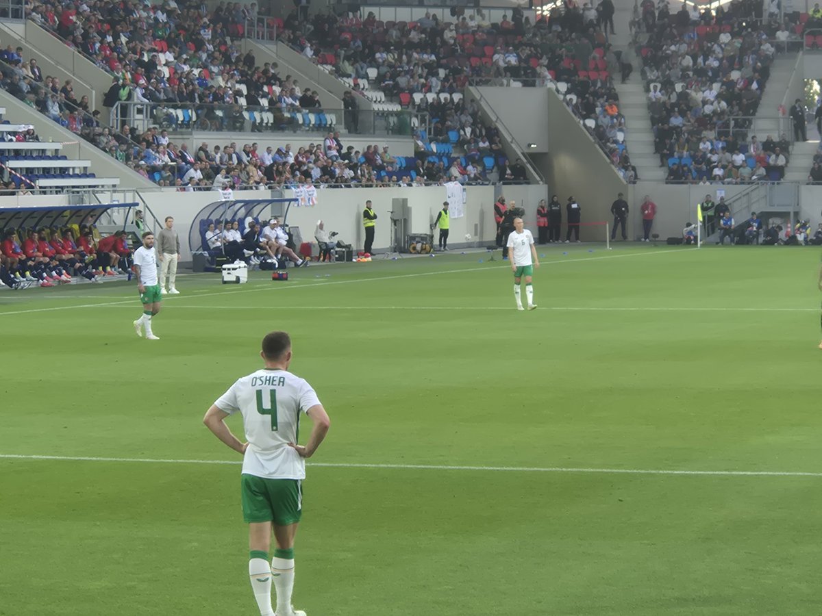 Manning and Smallbone playing for Ireland against Luxembourg tonight #saintsfc
