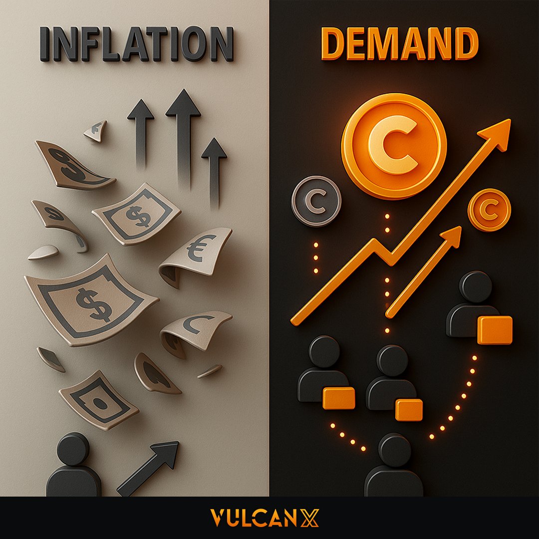 VulcanXofficial's tweet image. ❌ VulcanX doesn’t reward you with inflation.
✅ It buys tokens from the open market.

And hands them to the users fueling the fire.

No mint button. Only a BUY button.

Every. Single. Trade.