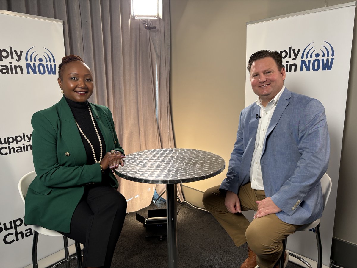 _supplychainnow's tweet image. We had the pleasure of speaking with Esther Ndichu at #SAPICS2025! @scottwluton